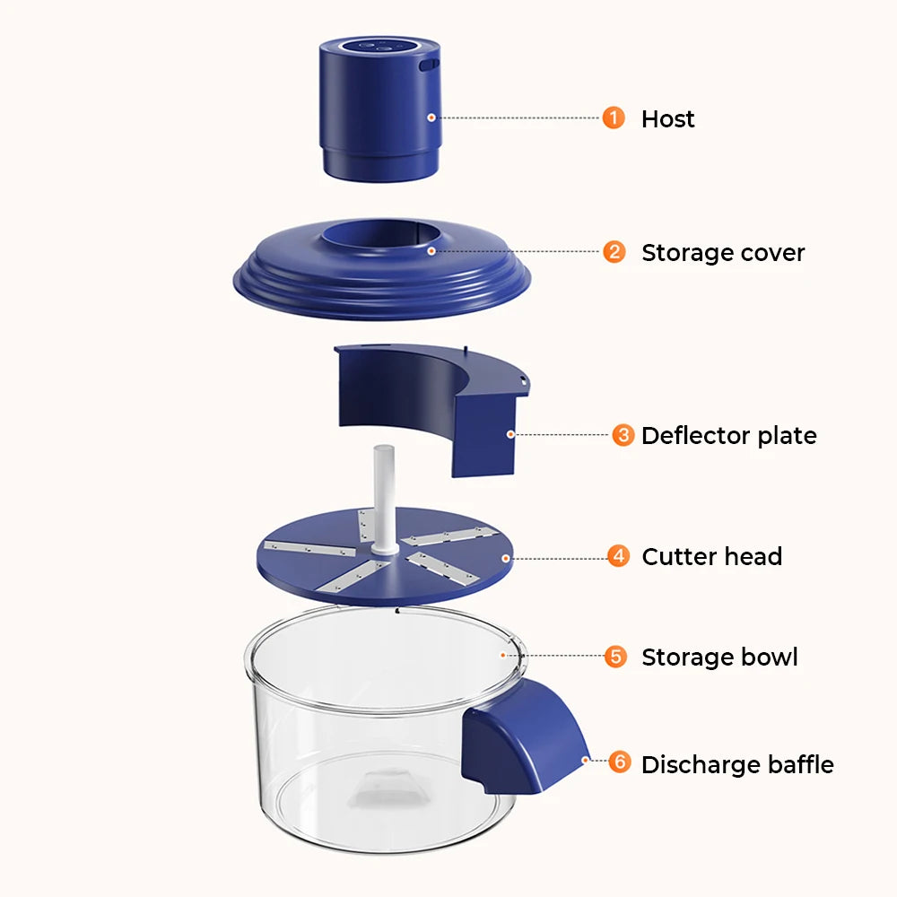 Electric Fruit Peeler - Automatic Garlic & Grape Peeling Machine